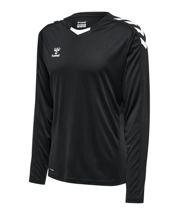 Hummel hmlCORE XK Trikot langarm Schwarz F2001 - schwarz