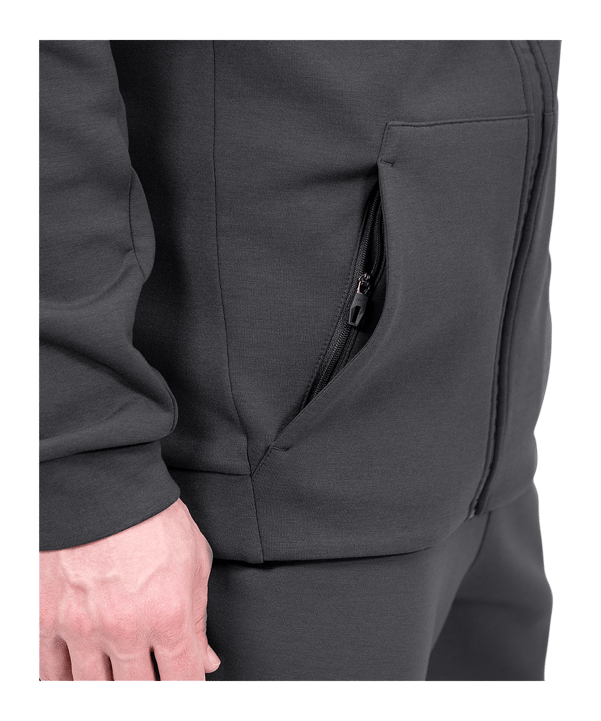 JAKO Pro Casual Jacke Grau F855 - grau