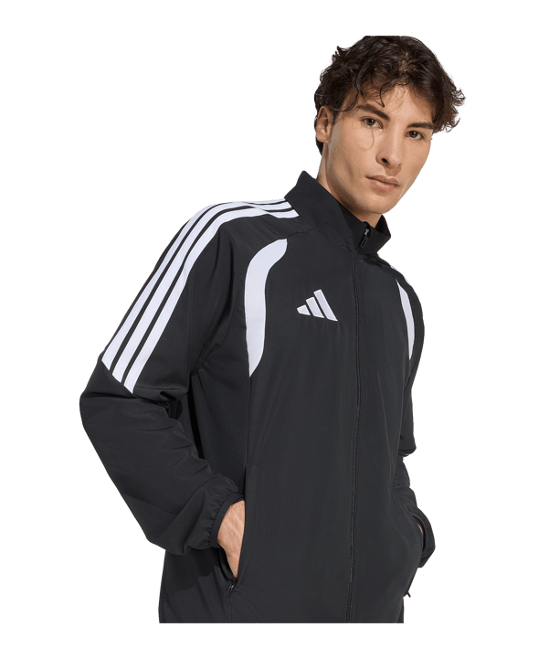 adidas Tiro 26 League Präsentationsjacke Schwarz - schwarz