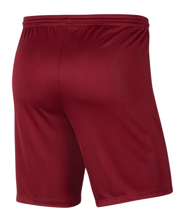 Nike Park III Pantaloncini Bambini Rosso C677 - rosso