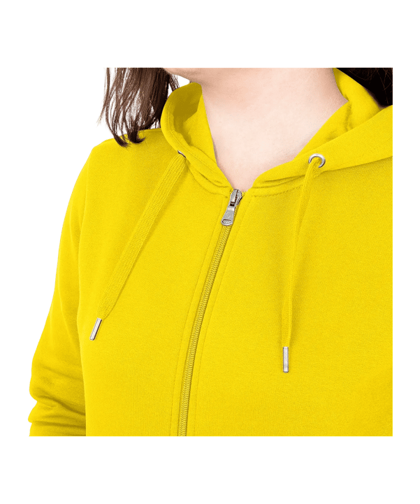 JAKO Giacca con cappuccio giallo C300 - giallo