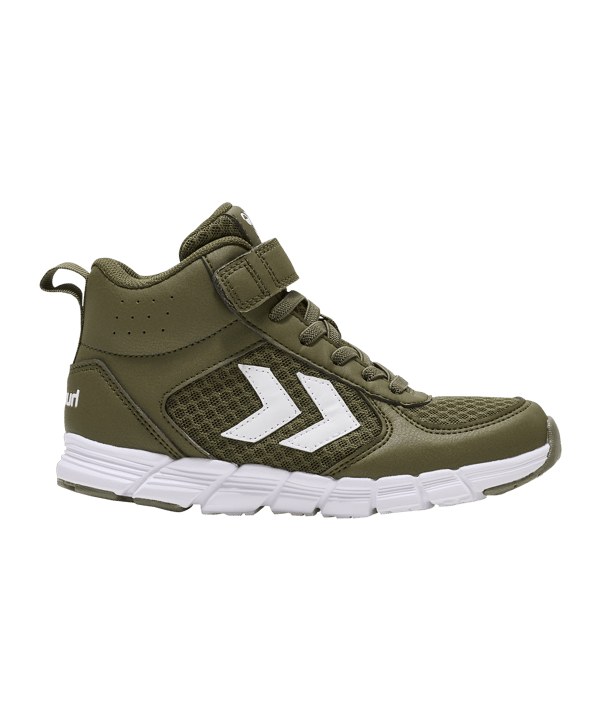 Hummel Speed Mid Sneaker Kids Grün F6086 - gruen