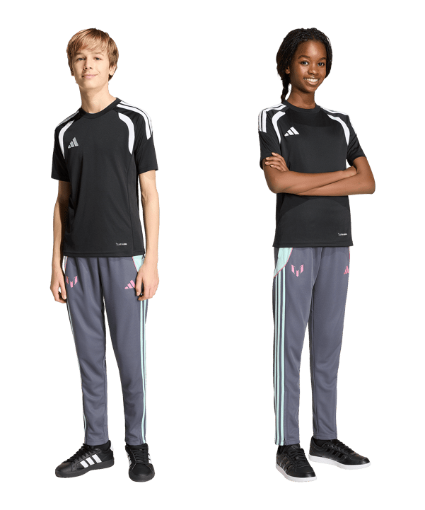 adidas Originals Messi Trainingshose Kids Grau - grau