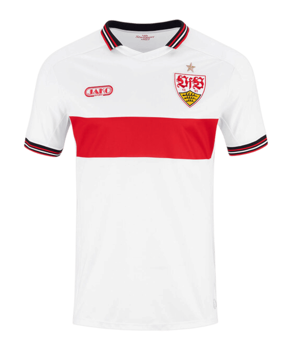JAKO VfB Stuttgart Warm-Up T-Shirt 2026/2027 Kids Weiß F656 - weiss