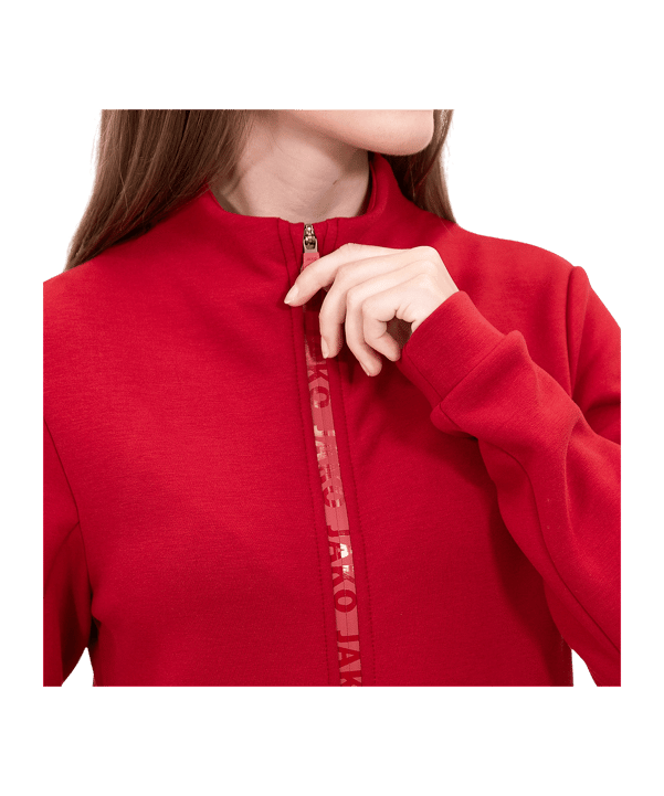 JAKO Pro Casual Jacke Damen Rot F141 - rot