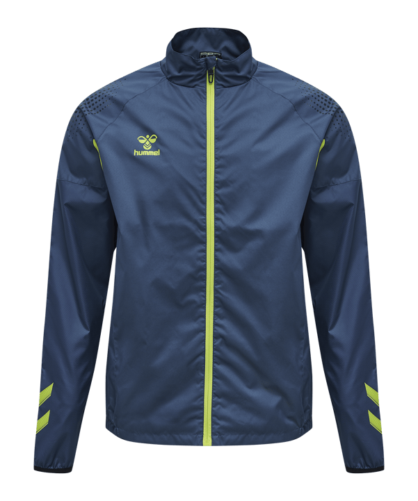 Hummel hmlLEAD Pro Windbreaker Jacke Blau F7642 - blau
