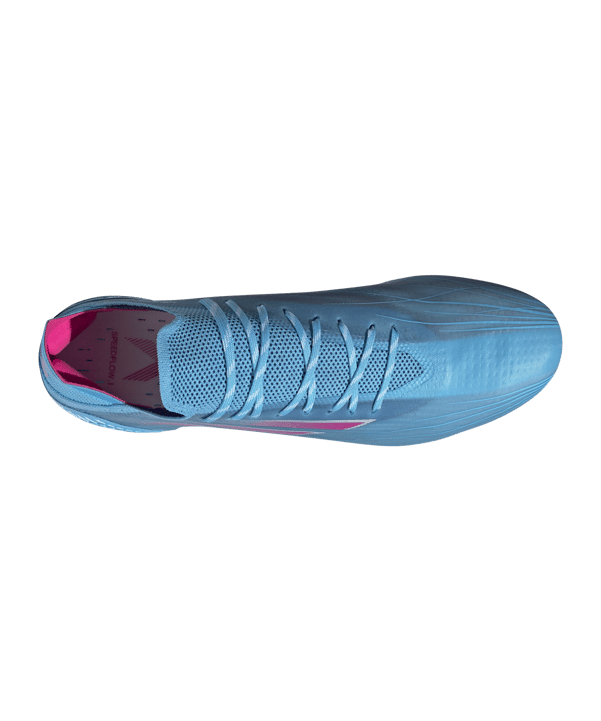 adidas X SPEEDFLOW.1 FG Sapphire Edge Blau Pink Weiss - blau