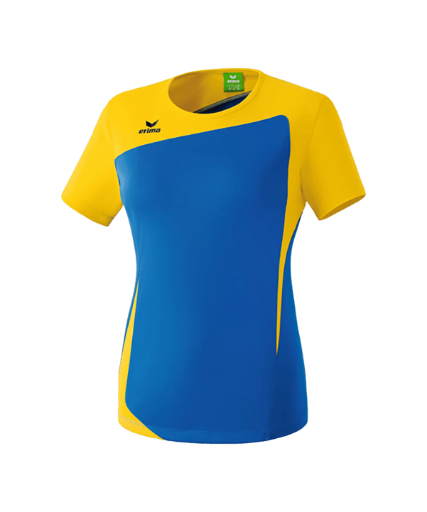 Erima Club 1900 T-Shirt Damen Blau Gelb - blau