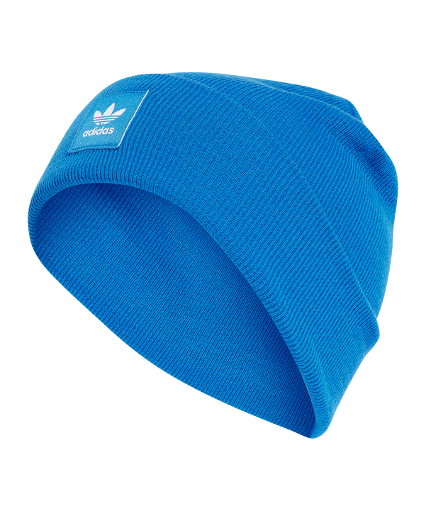 adidas Originals Adicolor Cuff Beanie Blue - blau