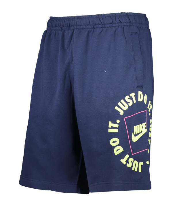 Nike Just Do It Fleece Short Blau F410 - blau