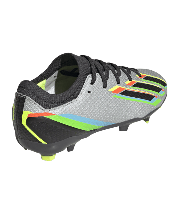 adidas X Speedportal.3 FG Kids Beyond Fast Silber Schwarz Gelb - silber