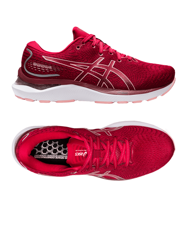 Asics Gel-Cumulus 24 Damen Rot F600 Laufschuh - rot