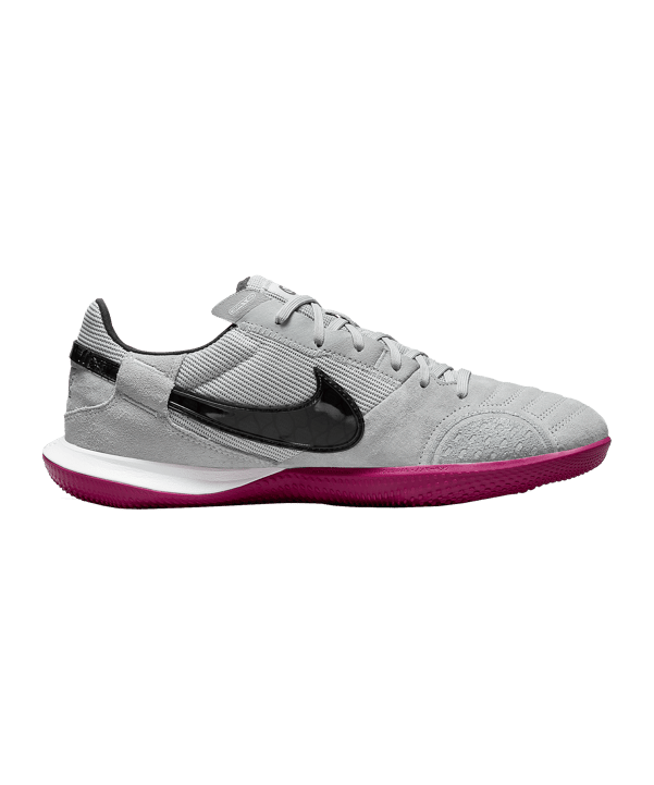 Nike Streetgato IC Halle Grau Braun Weiss F021 - grau