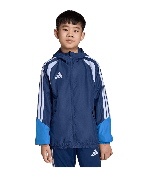 adidas Tiro 26 Competition Jas Kids Donkerblauw - blauw