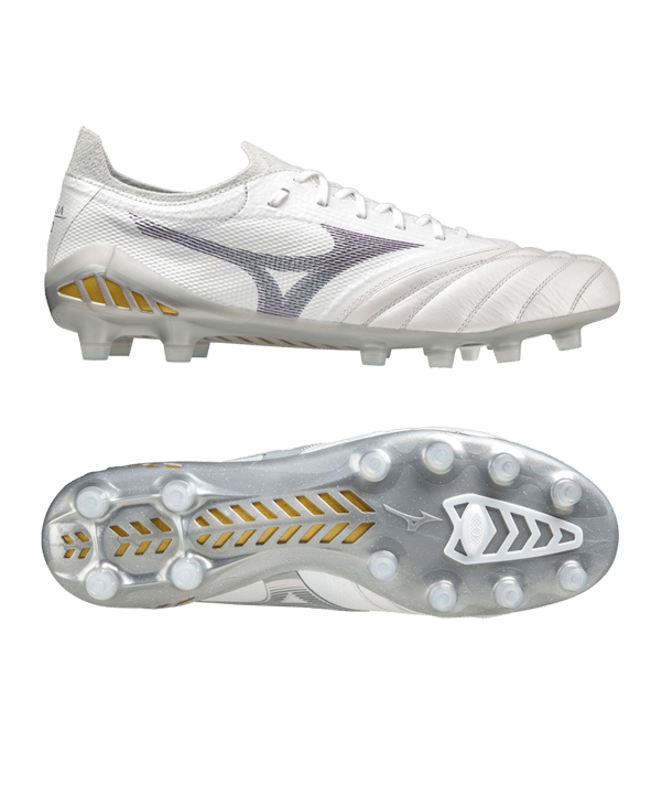 Mizuno Morelia Neo III Elite FG Shining Weiss F04 - weiss