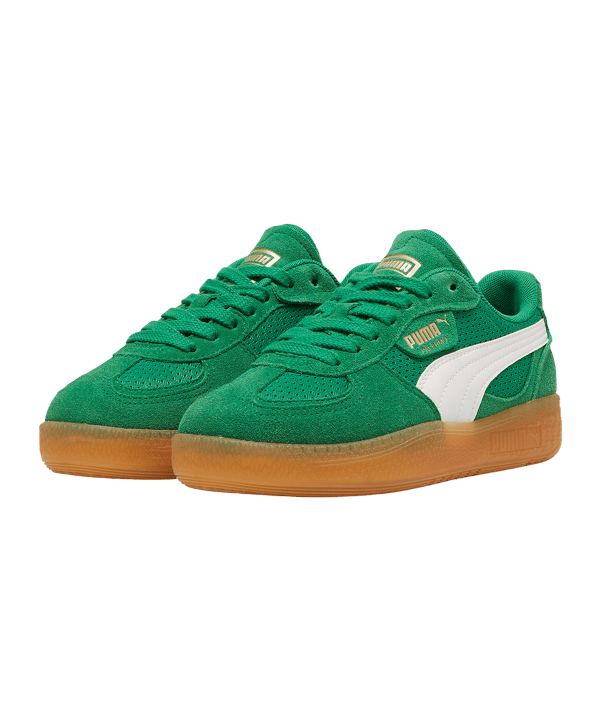 PUMA Palmero Moda Vintage Sneaker Damen Grün F03 - gruen