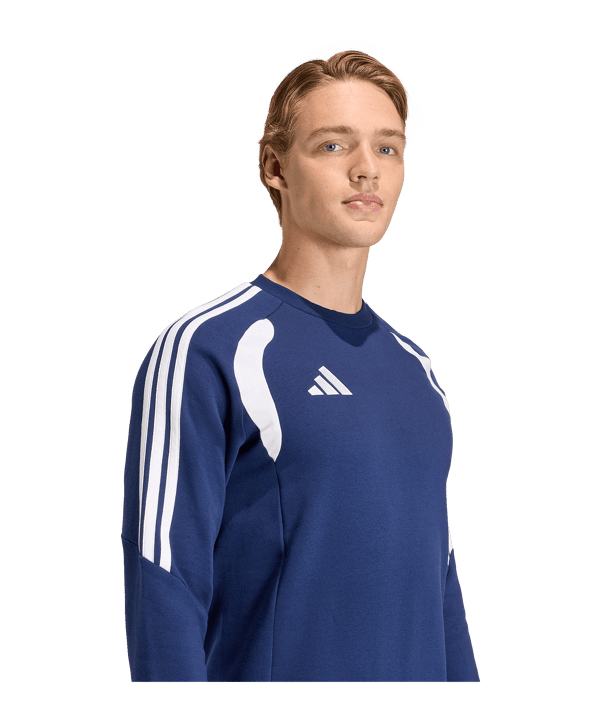 adidas Tiro 26 League Sweatshirt Dunkelblau - weiss