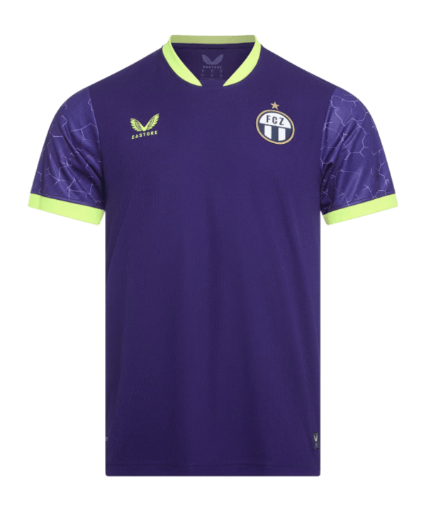 Castore FC Zürich Trikot Auswärts 2025/2026 Kids  Lila F059 - lila