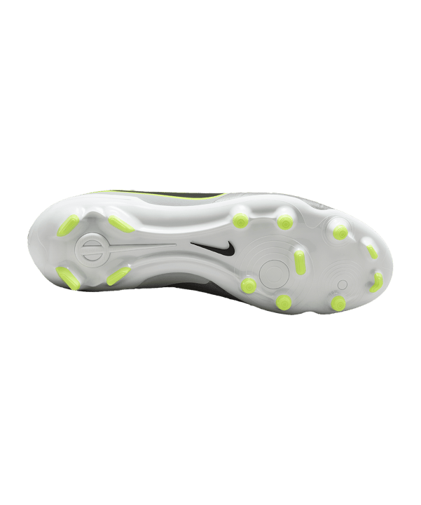 Nike Tiempo Legend X Academy FG/MG Mad Voltage Silber Schwarz F001 - silber