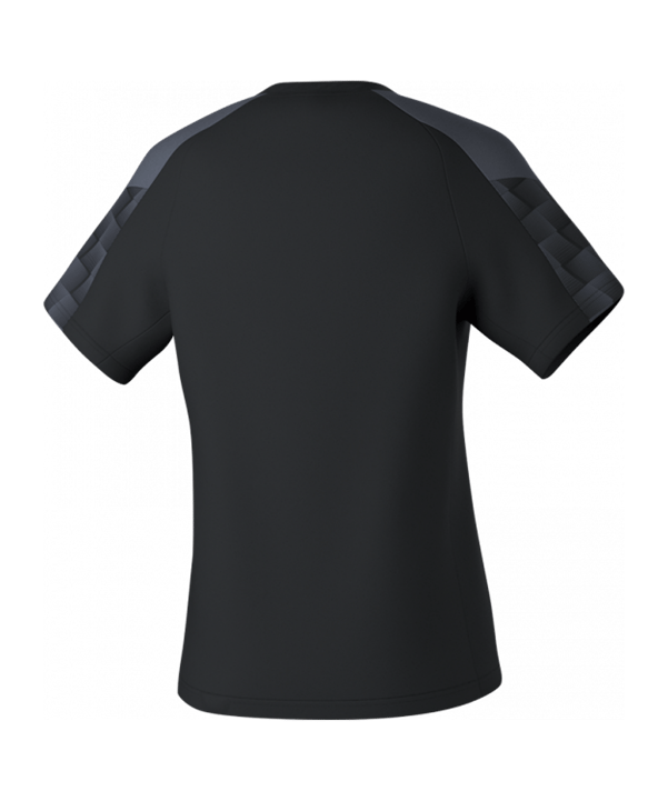Erima EVO STAR T-Shirt Damen Schwarz Fschwarzslategrey - schwarz