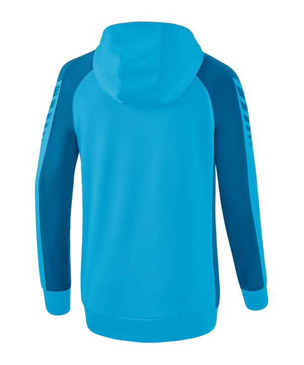 Erima Six Wings Kapuzenjacke Damen Hellblau - blau
