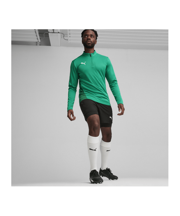 PUMA teamGOAL Training 1/4 Zip Sweatshirt Grün F05 - gruen