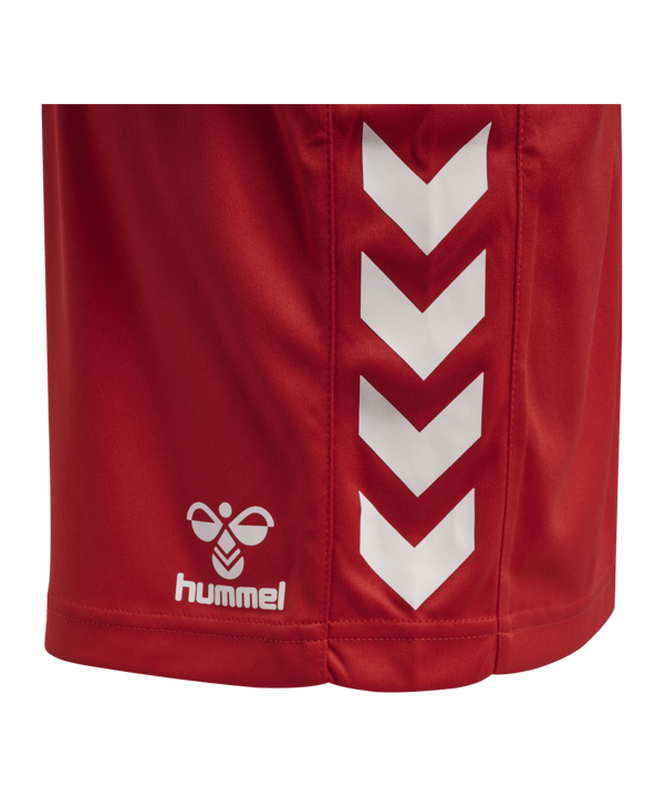Hummel hmlCORE XK Poly Short Kids Rot F3062 - rot