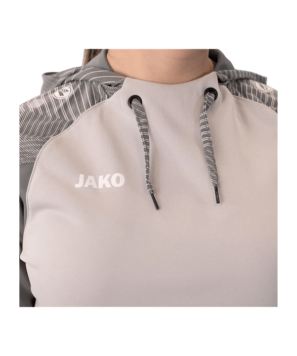 JAKO Performance Sweatshirt à capuche Femmes Gris C845 - gris
