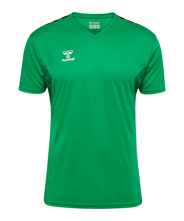Hummel hmlAuthentic Poly Trikot Grün F6235 - gruen