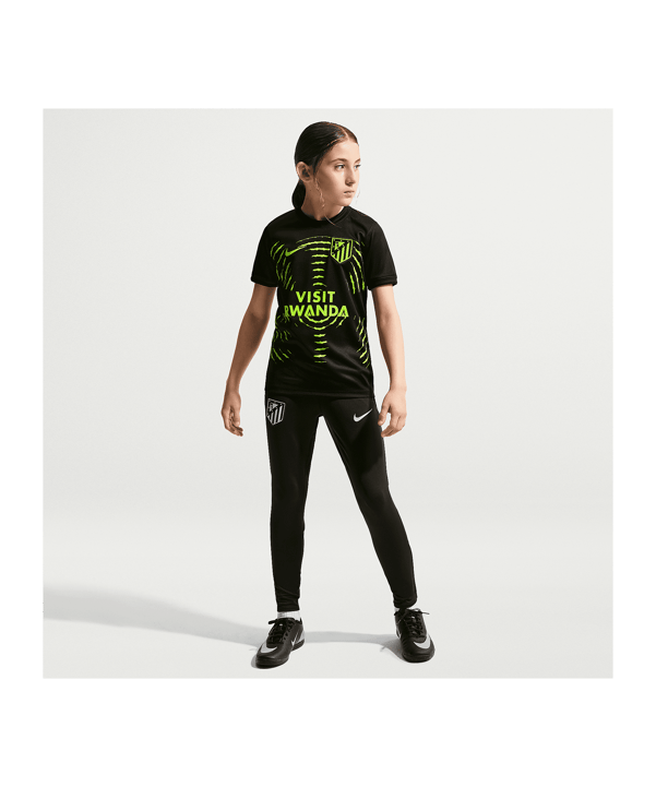 Nike Atletico Madrid Prematch T-Shirt 2026/2027 Kids Schwarz F010