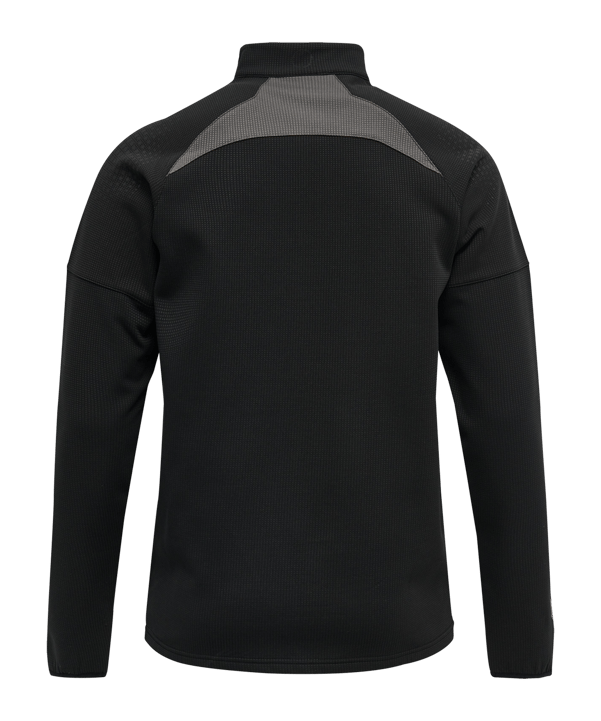 Hummel hmlLEAD HalfZip Sweatshirt Schwarz F2001 - schwarz