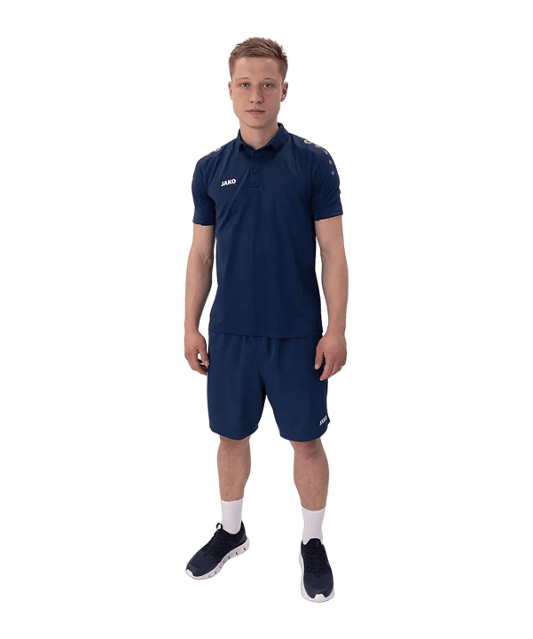 JAKO Classico Polo Enfants Bleu C42 - bleu