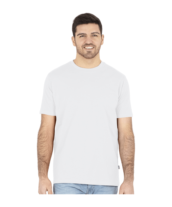JAKO Organic Stretch T-Shirt Weiss F000 - weiss