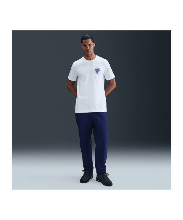 Nike Basketball T-Shirt Weiß F100 - weiss