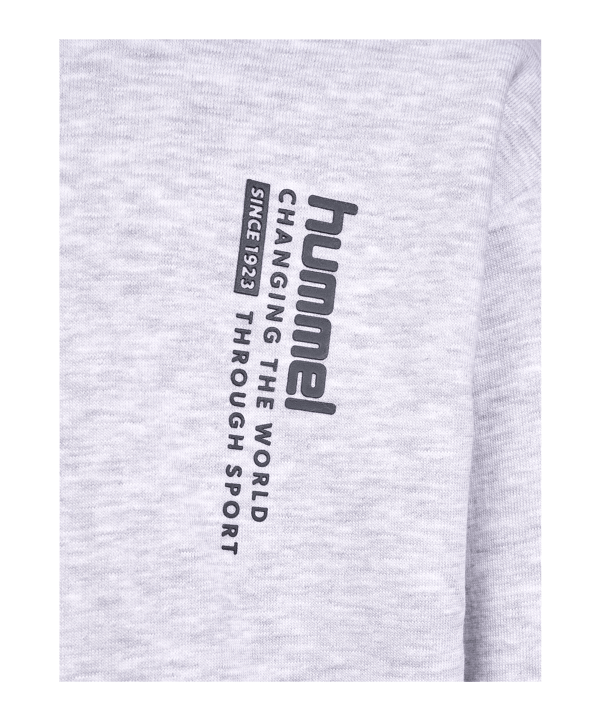 Hummel Dante Hoody Kids Grau F1168 - grau