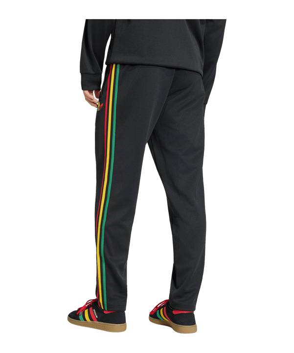 adidas JFF Jamaika Track Hose Schwarz - schwarz