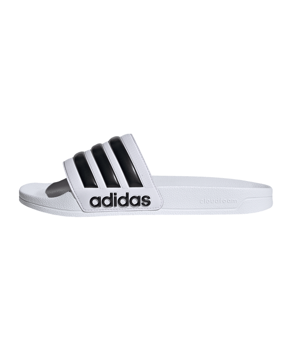 adidas Cloudfoam Adilette Shower Regular Weiss - weiss