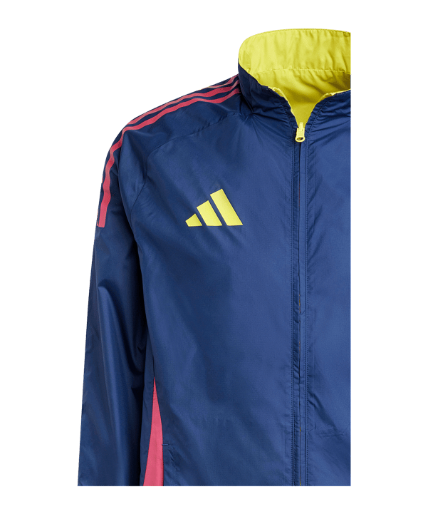 adidas SvFF Schweden Präsentationsjacke Blau - blau