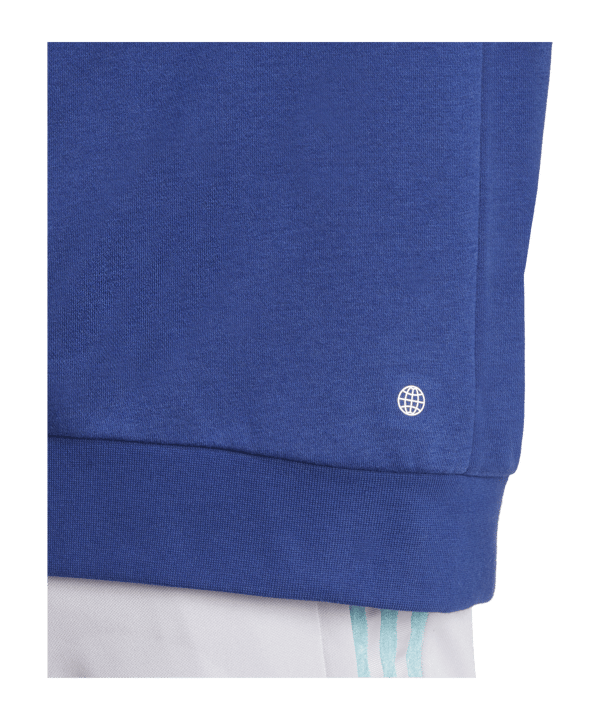 adidas Tiro Hoody Blau - blau