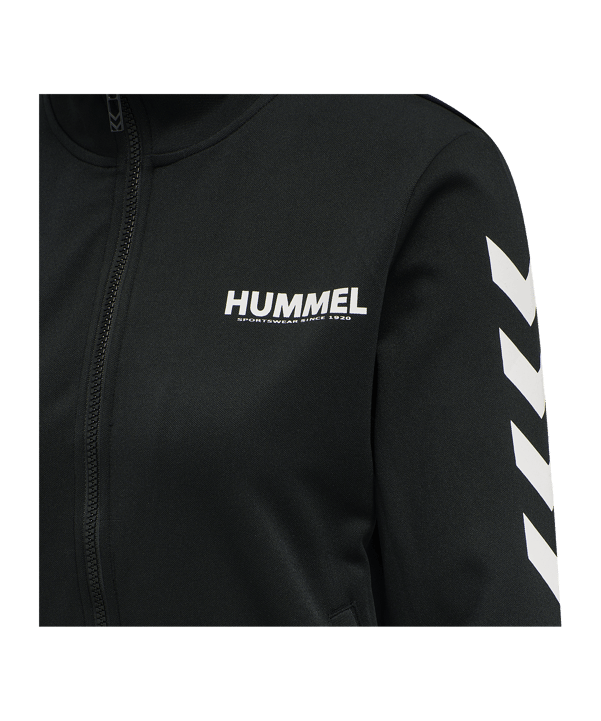 Hummel hmllegacy Poly Kapuzenjacke Damen F2001 - schwarz