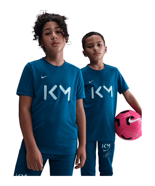 Nike Kylian Mbappe Academy 25 Trainingsshirt Kids Grün F301 - gruen
