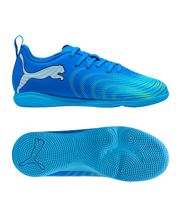 PUMA Future 9 Play IN Kinderen Blauw K03 - blauw