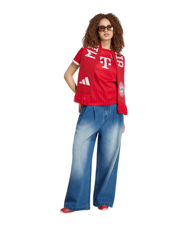 adidas FC Bayern München Trikot Home 2026/2027 Damen Rot - rot