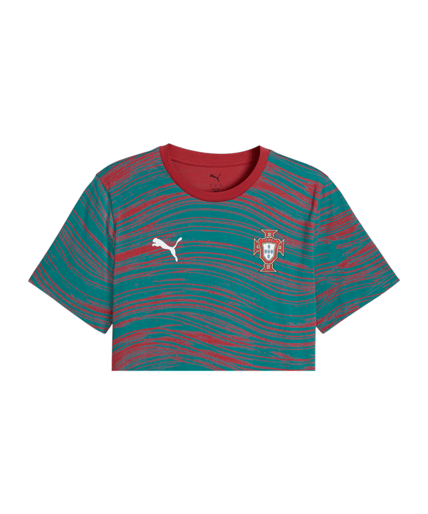 PUMA FPF Portugal FtblCulture T-Shirt Rot F30 - rot