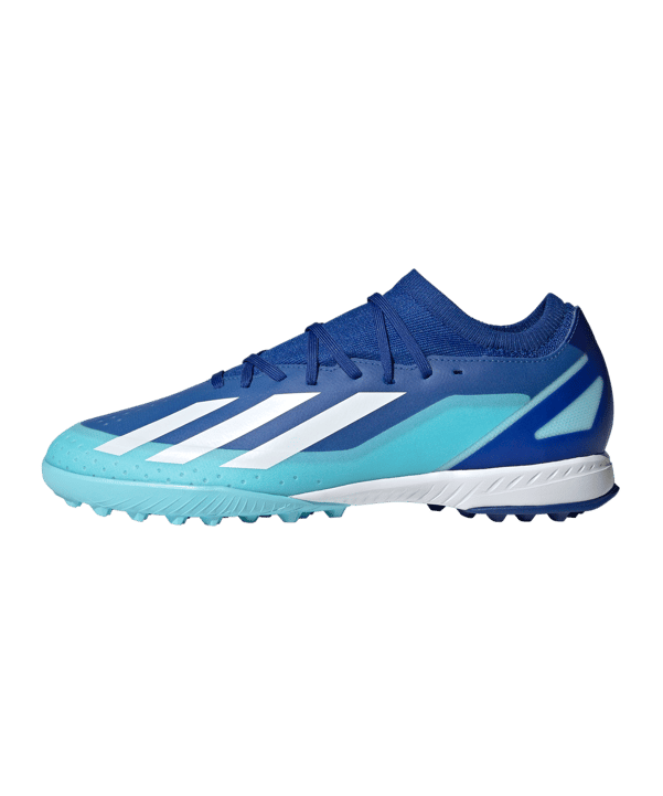 adidas X Crazyfast.3 TF Marinerush Blau Weiss Orange - blau