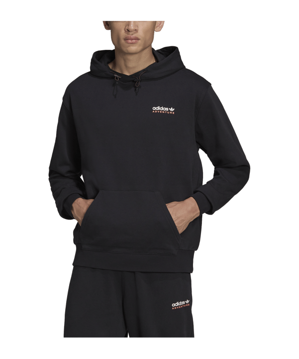 adidas Originals Adventure Hoody Schwarz - schwarz