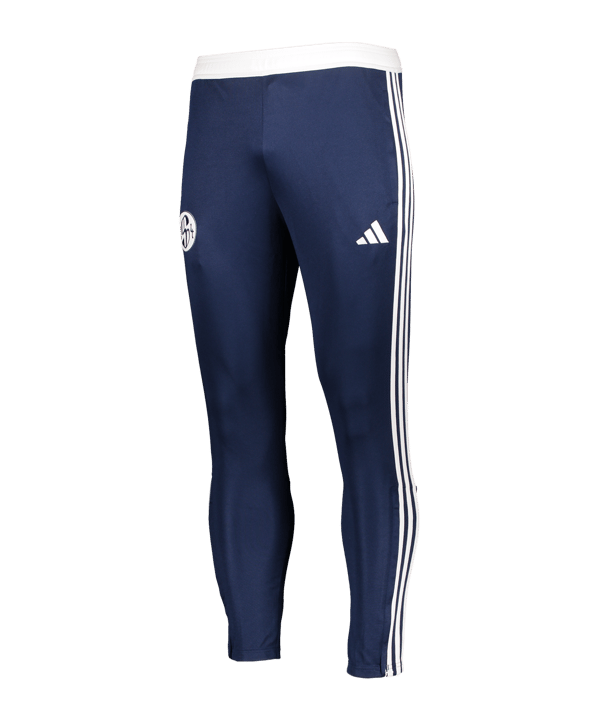 adidas FC Schalke 04 Prematch Sonderhose 2023/2024 Blau - blau