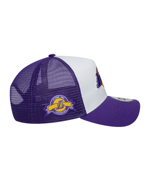 New Era NBA Side Patch Trucker Cap Lila - lila