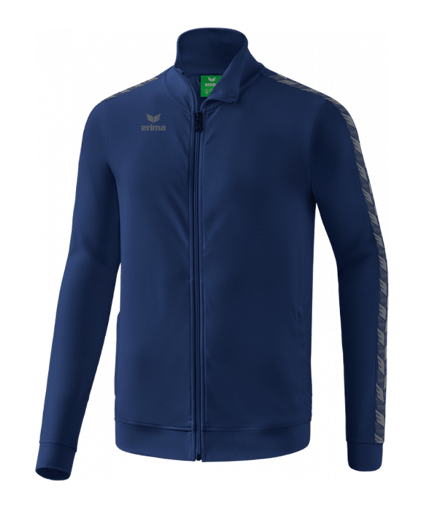 Erima Essential Team Tracktop Jacke Dunkelblau - blau
