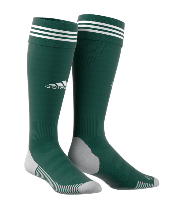 adidas Adisock 18 Stutzenstrumpf Grün Weiss - gruen